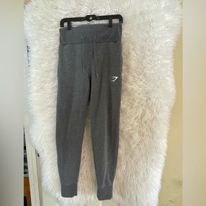 Gymshark Women’s Dark Grey Jogger Sweatpants. Size Large
